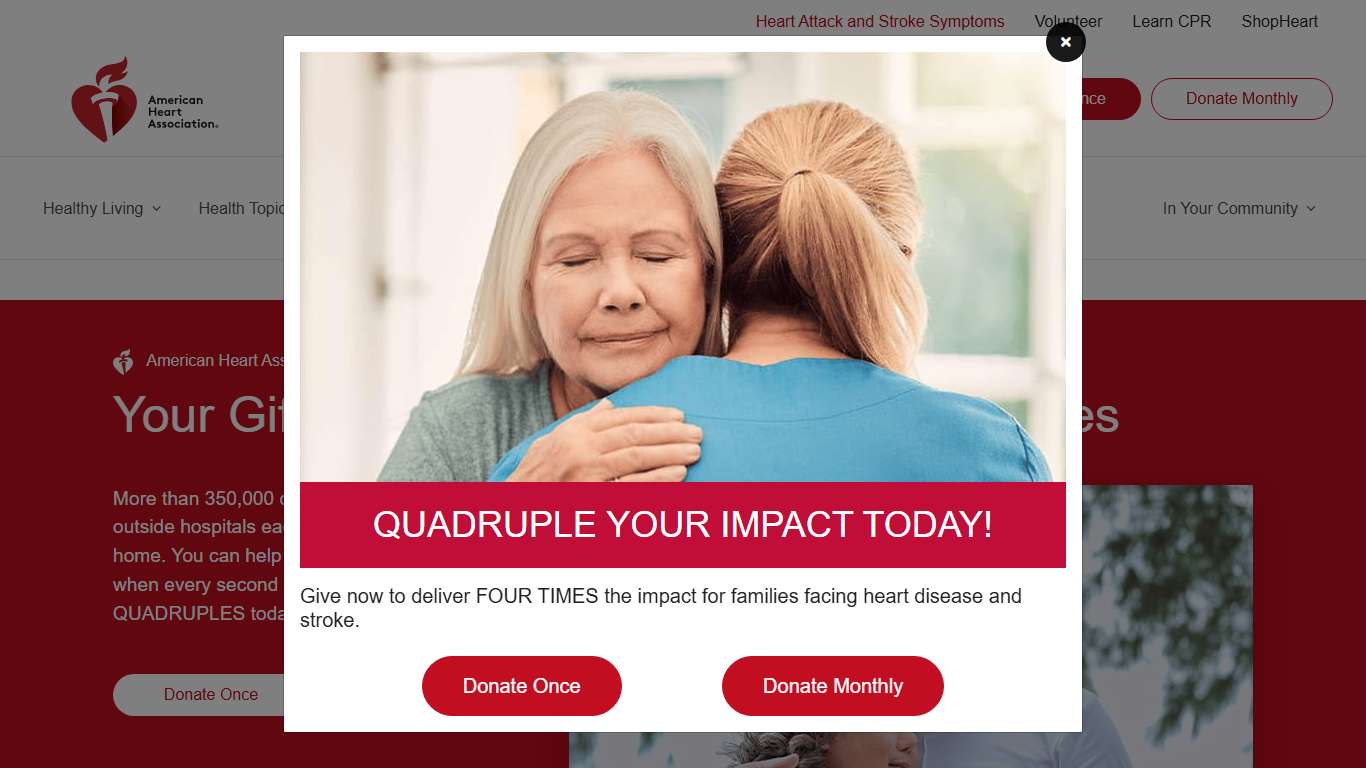 American Heart Association | To be a relentless force for a world of longer, healthier lives